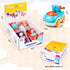 4 Pack Animal Cartoon Push Cars, Educational Toys for 1+ Year Old Girl Birthday Gift, Baby Toys