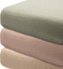 Newwiee 3 Pcs Muslin Crib Sheets for Girls and Boys 24'' x