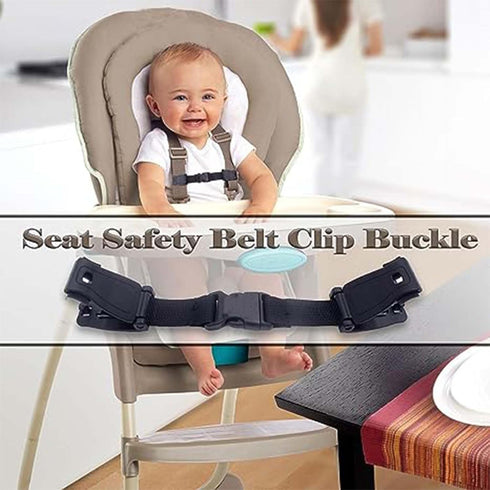 Universal Seat Chest Harness Clip, Seat Safety Belt Clip Buckle for Strollers High Chairs, Universal Replacement Child