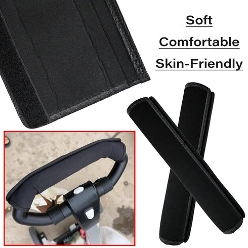 LiXiongBao 2Pcs 10.82 5.51inches * Stroller Handlebar Cover,Pushchair Armrest Handle Protector Cover,Pram Bumper Bar