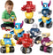Cooldele STEM Magnetic Robot Building Toys for Kids 3-5 and 4-8, 36 Pieces