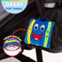 Buckle Toys - Boomer Square - Learning Activity Toddler Plane Travel Essential Toy - Develop Motor Skills and Problem