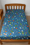 Fitted Crib Sheets,Organic Sheet Set for Toddler Mattress, Turkish Cotton Mini Crib