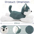 Giant 30" Husky Stuffed Animal | Large Plush Dog Toy | Cuddly Big Husky Puppy Pillow Gift for Kids