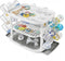 GREENDADI Baby Bottle Drying Rack,3-Tier Large Capacity Countertop Organizer with 360 Ventilation, Removable