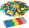 Building Bricks 121 Pieces, 2x4 Multi-color Building Blocks, Compatible with Classic Building Block Toys for Kids