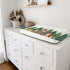 Woodland Animals Green Forest Changing Pad Covers, Soft Stretch Changing Table Mats 32''x16'' for Boys Girls Bear
