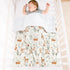 PHF Minky Baby Blanket, 40x50 Inches Soft Toddler Blanket with Double Layer Dotted Backing for Girls, Reversible Crib Receiving Blanket Bed Throws for Newborn, Babies, Woodland&Forest, 40x50 Inches by PHF