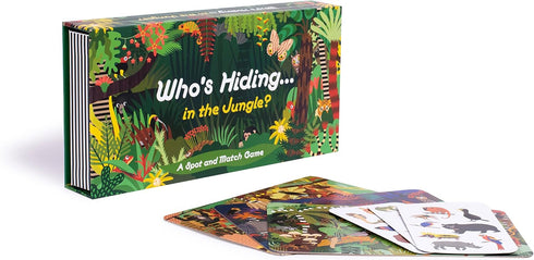 Laurence King Who's Hiding in The Jungle? A Spot and Match Game