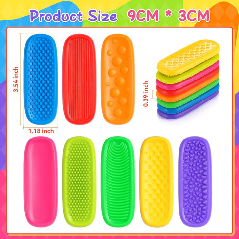 8 Pack Sensory Fidget Toys for Kids Adults Sensory Strips for Autism,ADHD and Anxiety Relief Items for Adults. Quiet