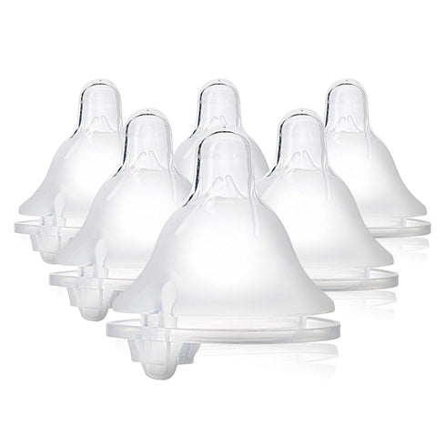Evenflo Feeding Piece of 6 Balance Plus Wide Neck Nipples for The