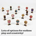 15 Pieces Wooden Traffic Signs for Kids, Zany Street Signs for Play Mats and Toy Trains, Educational Accessories