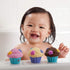 Set 1-3, Munchkin Bath Tea and Cupcake Toddler Bath Toys for Kids Ages Fun Baby Gift