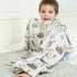 BORITAR Baby Blanket, Soft Minky with Double Layer Dotted Backing, Lovely Animals, 30 x 40 Inch
