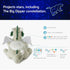 Cloud B Twilight Buddies Dragon Plush Night Light | Star & Constellation Projector | 3 Colours | Auto Shut-Off | from