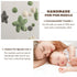 Pack Baby Mobile for Crib - Crib Mobile for Girls, Boys - Mobile for Bassinet, N Play - Boho Crib Mobile - Felt Ball