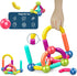 Toddler Magnetic Blocks - Magnetic Balls and Rods, Educational Magnet Building Blocks for 3-5+ Year Old Girls Boys