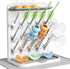 Lifewit Large Baby Bottle Drying Rack with Drain Mat & 15 Hooks,