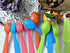 Kids Cutlery Set - Jawbush 9 Pcs Plastic Toddler Utensils with Forks, Spoons, and Knives for School
