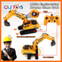 RC Toys Construction Excavator Car, Kids Birthday Gift for Boys & Girls 4-9 Years, Best Toddler Sand Play Vehicle