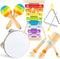 Montessori Toys for 1 2 Year Old, Wooden Musical Instruments for Toddlers