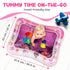 Tummy Tummy 100% 3-12 Time Water Mat Inflatable Water Play Pad for Babies - Sensory Time Mat for Floor Play - BPA-Free