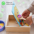 Set 1-4+ (27 Bimi Boo Wooden Feeding Toy - Montessori Pretend Play Food for Toddlers - Fine Motor Skills Scooping Toy