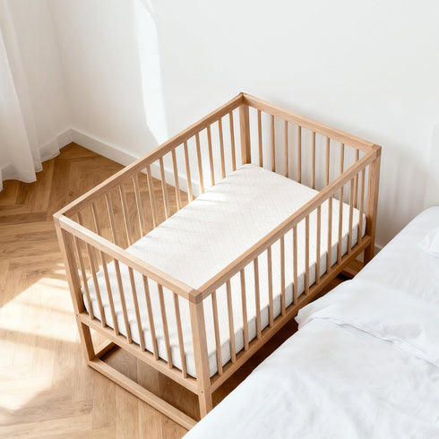 Cover,20" 35" 2'' Baby Bassinet Mattress, Breathable, Hypoallergenic, Premium Foam, Non-Toxic, Rectangle Shaped