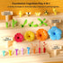 TEMI 91 PCS Flower Garden Building Toy, STEM Educational Activity for Kids Age 3-6, Birthday Gifts for Boys & Girls