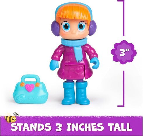 Chilly Check Up Pack with Vida & Popcorn Action Figures, Vet Bag Accessory, Kids Toys Ages 3 and up