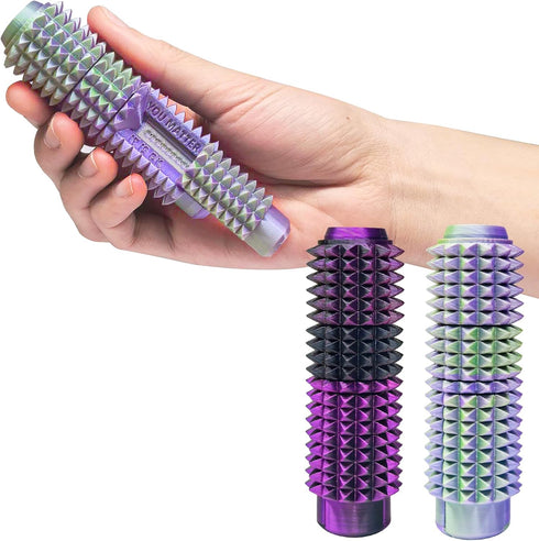 Fepucoy 2Pc Little Ouchies 5-in-1 Pain Fidget for Adults, Spiky Sensory Tool with