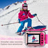 GKTZ Kids Waterproof Camera - Underwater Digital Action Camera Birthday Gifts for Girls Boys with 32GB SD Card, Pool