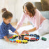 Set 16 Set Set Wondertoys Wooden Train PCS Train Toys Magnetic Includes Storage Bag - Wooden Track Accessories - Wooden