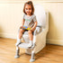 Potty Training Seat with Step Stool Ladder for Kids and Toddler,Wiifo Sturdy Potty Ladder with Soft Padded Cushion