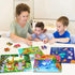 Wooden Jigsaw Puzzles for Kids Ages 3-5, 24-30 Pieces Educational Learning Toys for Boys and Girls