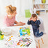 Make a Face Sticker Set for Kids, 42 Sheets with 12 Animals and 6 Dinosaur Stickers, Party Favor Supplies