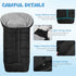 Pugwoy Universal Baby Footmuff for Strollers,Stroller Cover for Winter with Hooded Design,Waterproof and Windproof