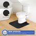 HBGOTL Commode Bathroom(4 Pack, Upgrade Round Potty Training Mats for Boys, Toilet Training Mats, Potty Training Toilet