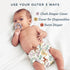 1 (7-17 lbs) Esembly Cloth Diaper Cover - Reusable Swim Diaper, Waterproof, Breathable - Adjustable Outer Layer Over