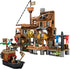 RiceBlock Sets 8-12, 573 Pirate Ship Building Toys, Pirate Wharf Themed City Store Building Bricks for Boys Age Pieces