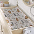 Cartoon Safari Animals Changing Pad Covers, African Jungle Animals for Boys Girls, Ultra Soft 32''x16'' Diaper Change