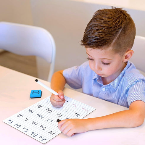 Scribbledo Dry Erase Handwriting Practice Board for Kids, 9 x 12 Inch Alphabet Tracing Whiteboard