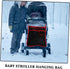 ERINGOGO Baby Stroller Storage Bag - Mesh Organizer for Easy Access