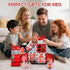 3-5 3-5, Magnetic Tiles, Firetruck Toys Years Old, Fire Trucks for Toddlers Magnetic Building Blocks for Kids, STEM