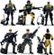 Baimiby Army Men Action Figure, Soldiers Toy for Boys Age 4-7, 6 Pcs