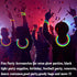 TURNMEON 360 Pack Patriotic Glow Sticks Bulk Party Pack Glow In The Dark Party Supplies Glow Sticks Necklaces Bracelets with Connectors 8" Glowsticks Party Favors 4th of July Memorial Day Decorations