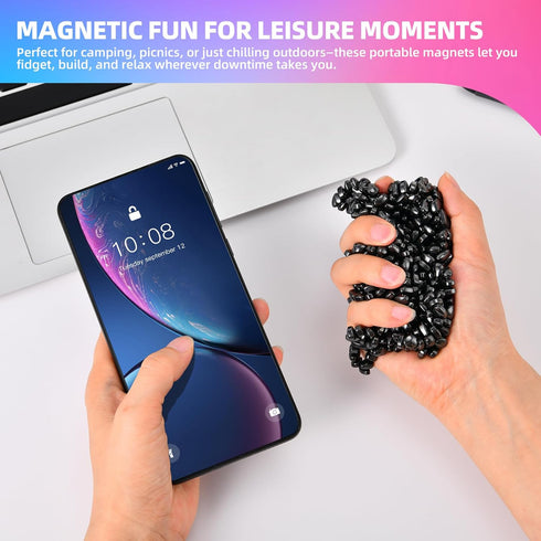 550pcs Fidget Toys for Adults & Teens,Stress Relief Sensory Toys for Autism ADHD Anxiety,Weak Magnetic Putty,Desk