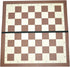 Double-Sided Cardboard Folding Chessboard Checkerboard for Playing Chess & Checkers Game