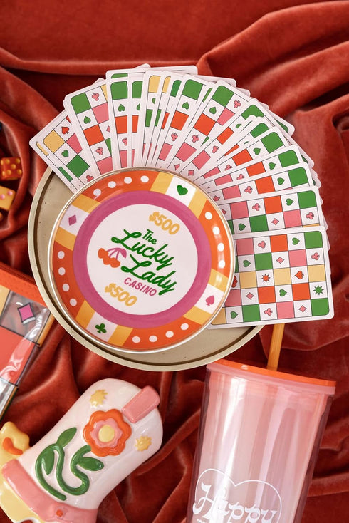 ban.do 52 Game On! Waterproof Playing Cards, Standard Deck of Cards, Waterproof Cards with Storage Case