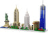 dOvOb Architecture New York Skyline Micro Mini Blocks Building Set, 3048 Pieces
